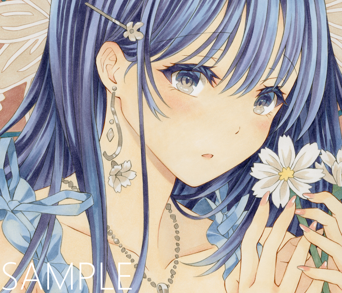 Moco 手描きイラスト 錦上添花 オリジナル 少女 美人画 絵画 日本画 ドール カスタム 大色紙27 3 24 2センチ 手描きイラスト 売買されたオークション情報 Yahooの商品情報をアーカイブ公開 オークファン Aucfan Com