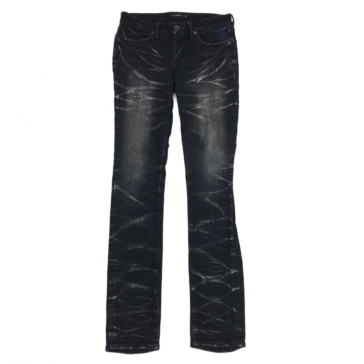 ○CIVARIZE シヴァーライズ USED加工 ストレッチ スキニー デニム 