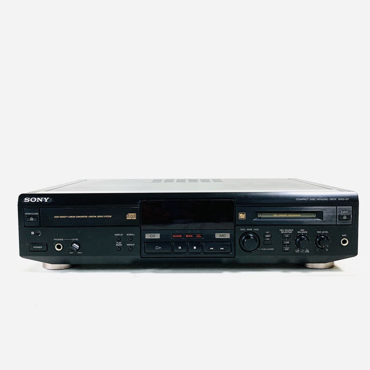 SONY MXD-D1 RM-D12M ソニー 公式通販 デッキ MD CD CD⁄MDデッキ Yahoo