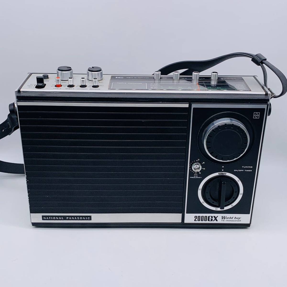 動作良好 National Panasonic 2000GX World boy RF-868D ナショナル