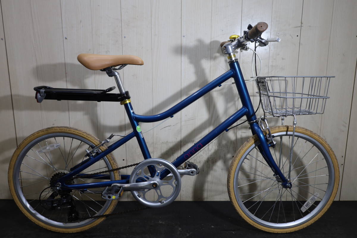 美品！イオンバイク製 anna(アンナ）20x1・1/8型 アルミ シマノ7速 380mm