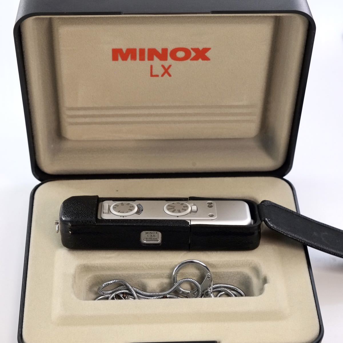 ジャンク品】MINOX ミノックス LX 小型フィルムカメラ ドイツ製 【高