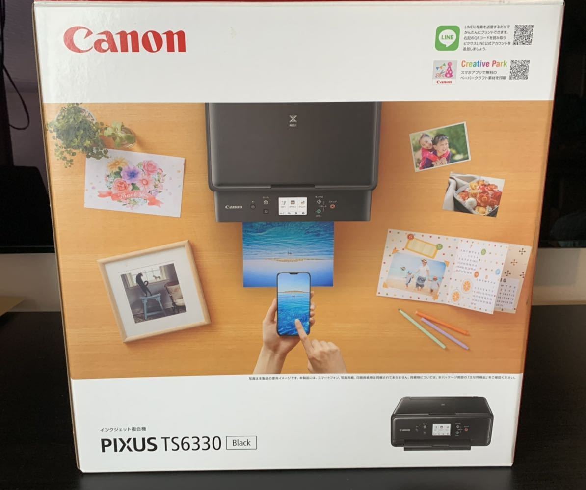 ほぼ新品 Canon PIXUS TS6330 Black ピクサス ブラック