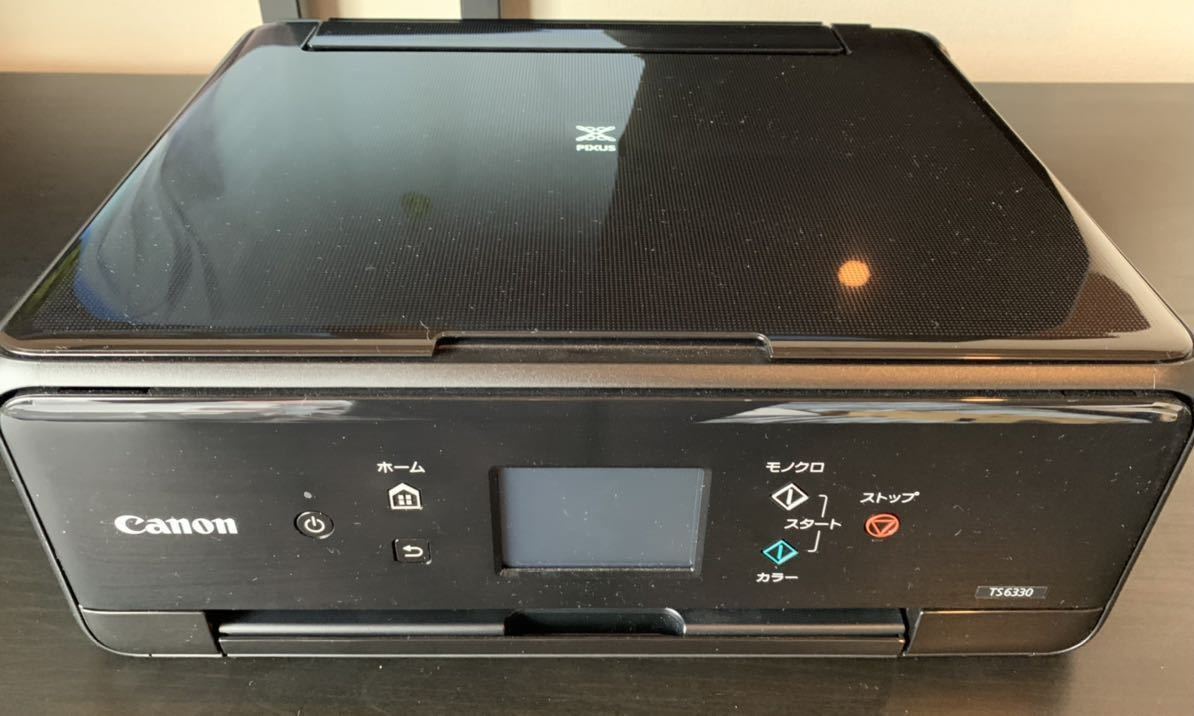 ほぼ新品 Canon PIXUS TS6330 Black ピクサス ブラック
