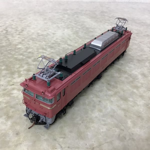 天賞堂 EF81 国鉄 交直両用電気機関車 HOゲージ 真鍮モデル G.501 1円～ 動作確認済 天賞堂 HOゲージ No.501 交直両用電気機関車 EF81