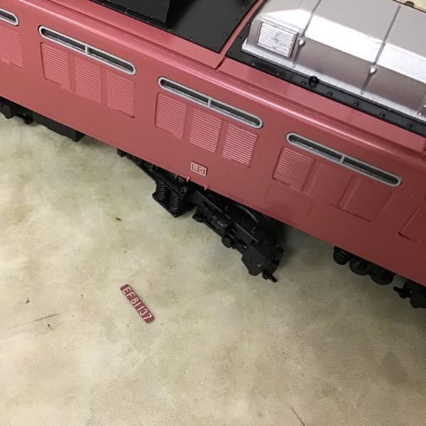天賞堂 EF81 国鉄 交直両用電気機関車 HOゲージ 真鍮モデル G.501 1円～ 動作確認済 天賞堂 HOゲージ No.501 交直両用電気機関車 EF81