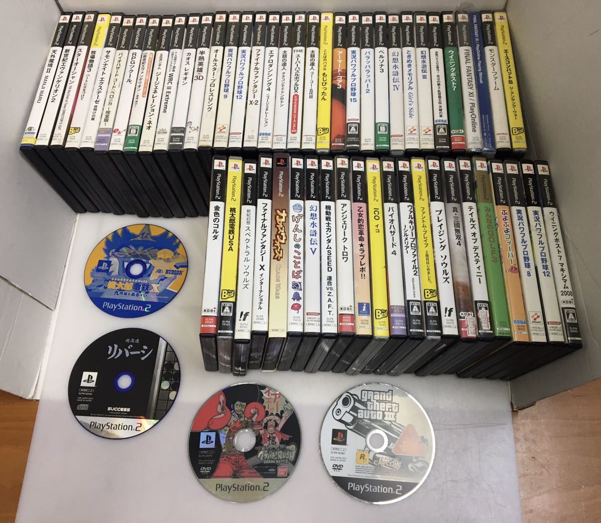 10-31 PS2ソフト まとめ売り セット売り 桃鉄 ファイナルファンタジー 