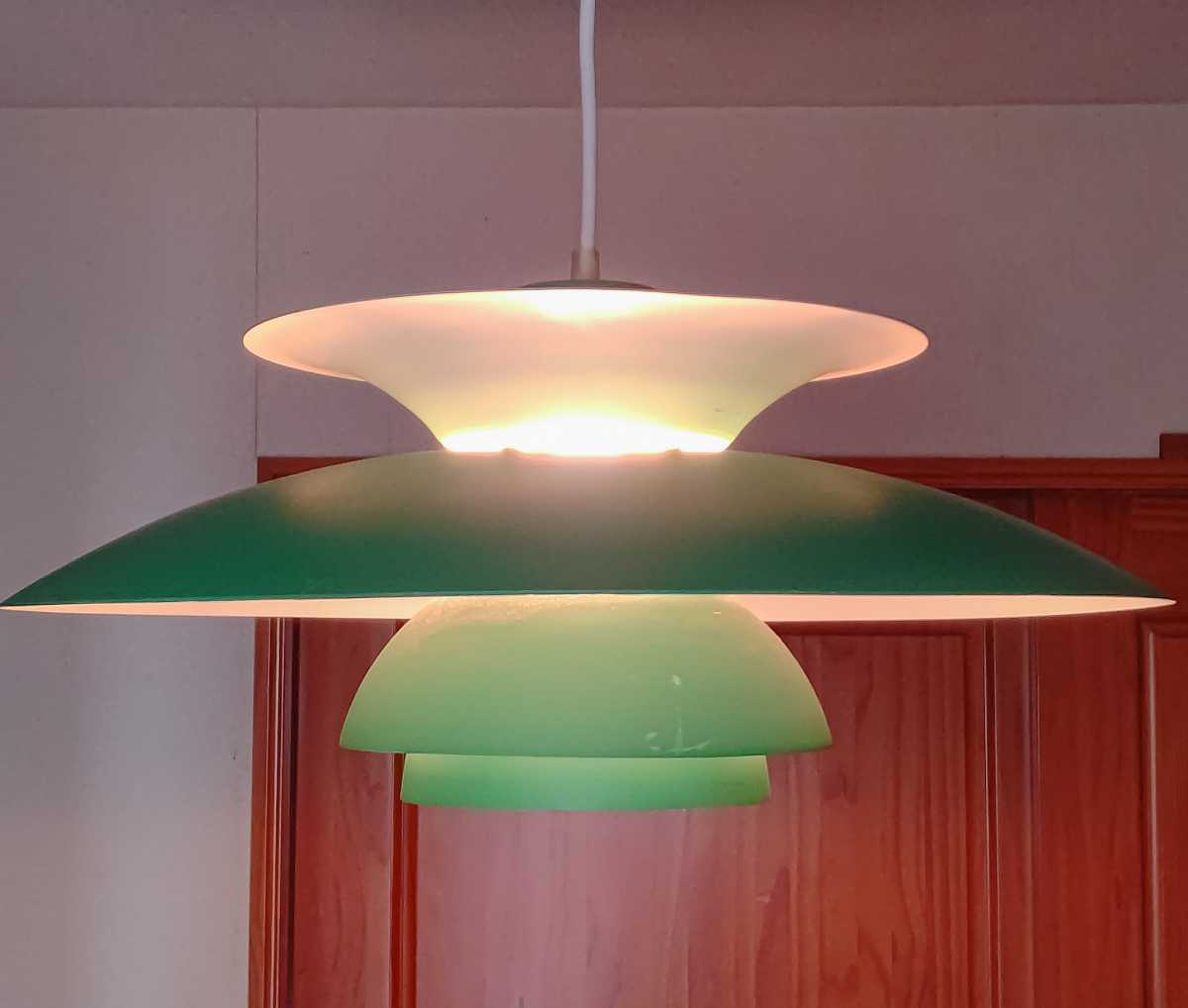 ルイスポールセン　黄緑　　ジャンク？ ルイスポールセン黄緑ジャンク？