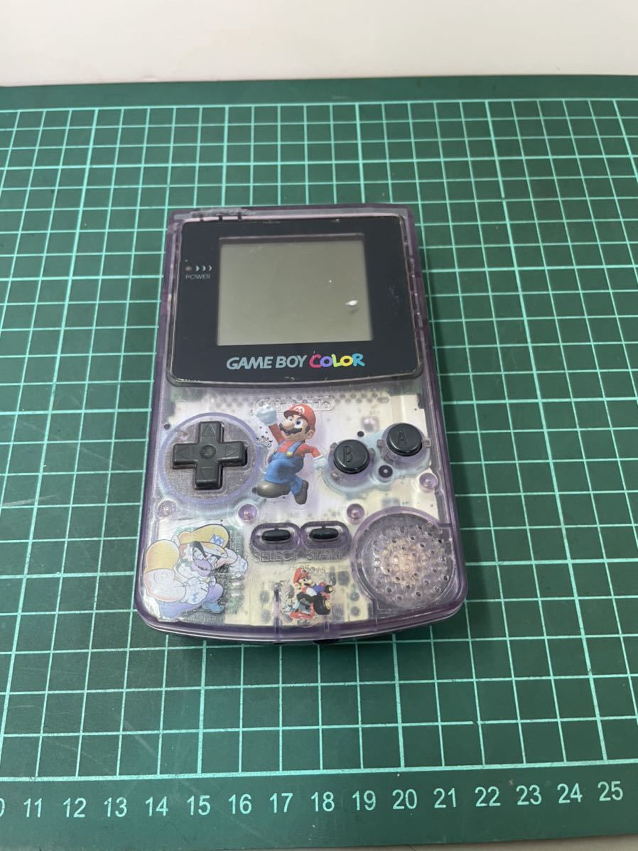  AY-2035 Nintendo 任天堂 GAME BOY COLOR ゲームボーイカラー CGB-001 動作未確認 ジャンク(本体)｜売買されたオークション情報、yahooの商品情報をアーカイブ公開 - オークファン 本体、アクセサリー
