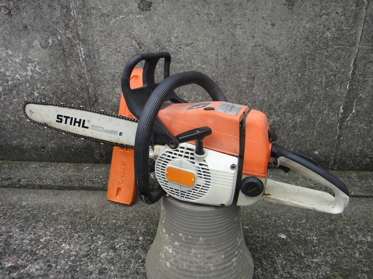 プロ仕様チェンソー 024AV SEQW 始動・吹き上げ確認 スチール STIHL 