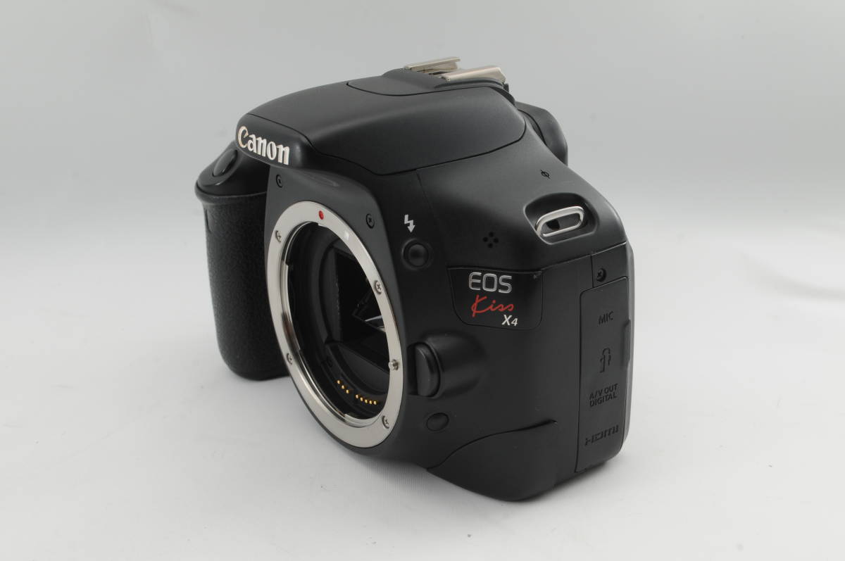 ☆美品☆Canon キヤノン kiss x4 EF-S 18-55 IS レンズキット#037-5 Kiss EOS X4 価格比較 一眼レフEOS レンズキット