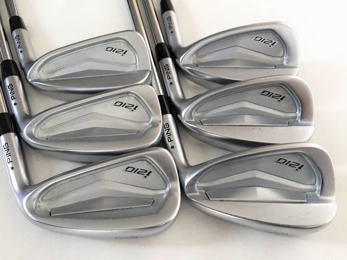 PING i210 5〜w 6本セット 使用少なめ ピン PING i210 アイアン 5-W