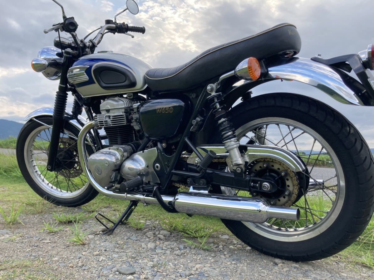 KAWASAKI W650 車検令和6年4月 1999年 規制前 カワサキ W400 W800 