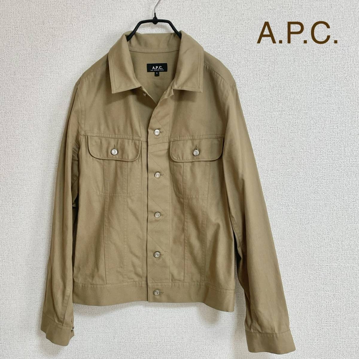 爆買い，人気セール A.P.C. アーペーセー ブルゾン 綿ジャケットGジャンAPCサカイカーハート(ジャンパー、ブルゾン)｜売買されたオークション情報、yahooの商品情報をアーカイブ公開 - オークファン 男性用
