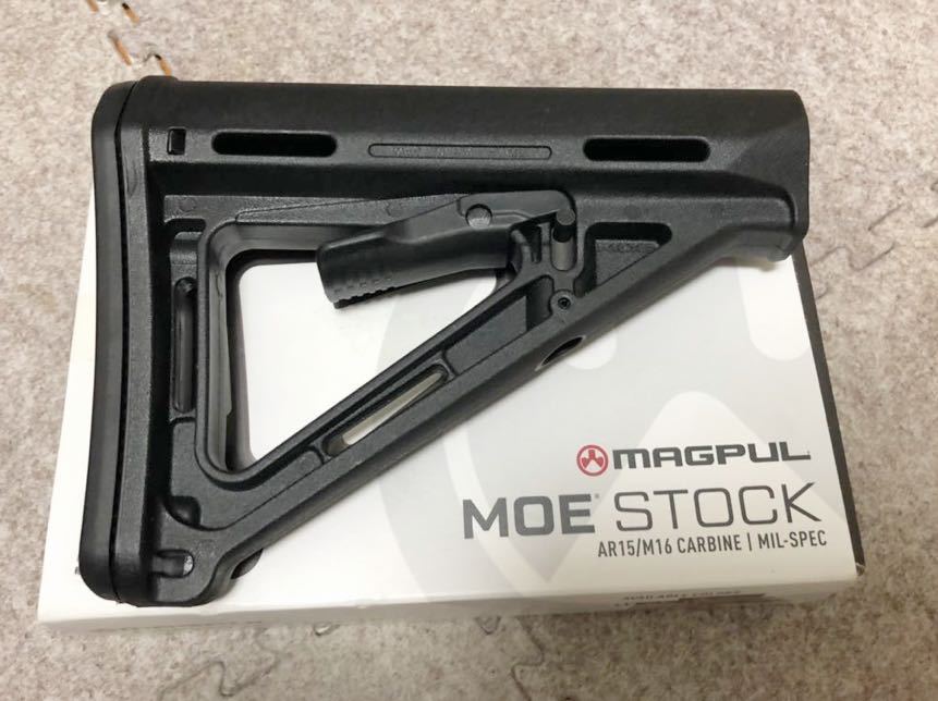実物 MAGPUL MOE STOCK BLK 黒 マグプル ストック MOE MAGPUL Carbine