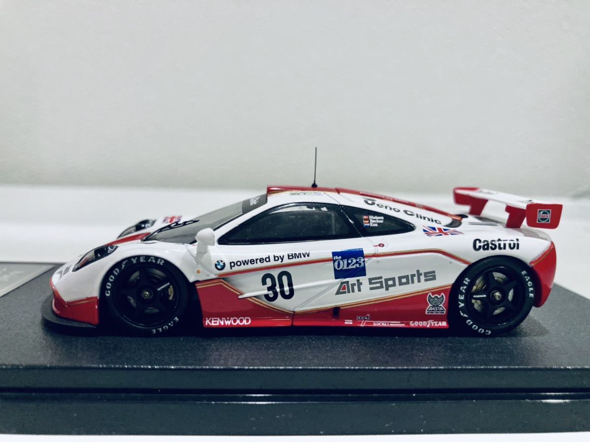 1/43 HPI MIRAGE マクラーレン F1 GTR #30 Art Sports J.Nielsen-T