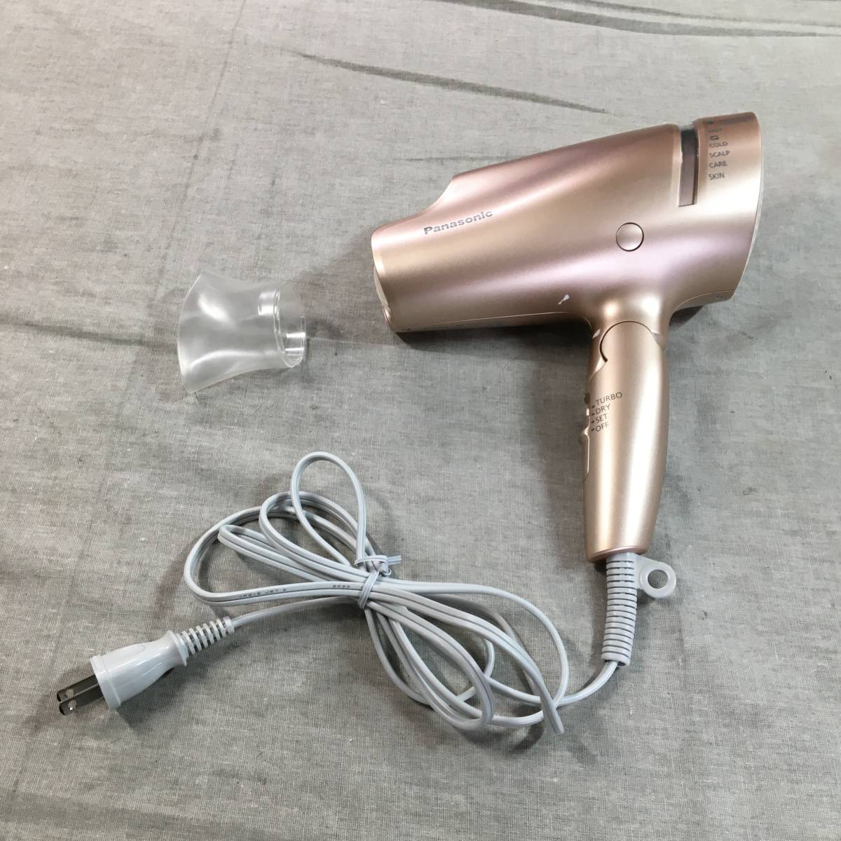  現状品 パナソニック ヘアドライヤー ナノケア 高浸透 ナノイー 搭載 ピンクゴールド EH-NA0B-PN(パナソニック、ナショナル)｜売買されたオークション情報、yahooの商品情報をアーカイブ公開 - パナソニック、ナショナル