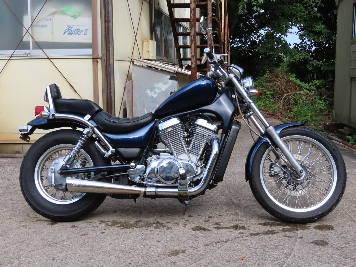 昭和60年 スズキ イントルーダー750 VR51A セルモーター不良 ク 