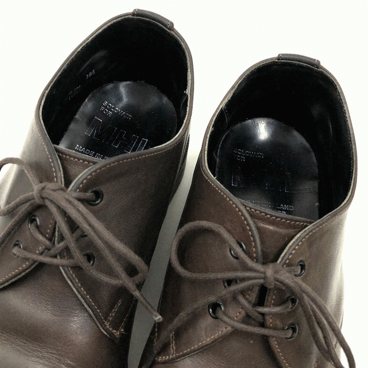 MHL. × SOLOVAIR / 3EYE GIBSON SHOES マーガレットハウエル 