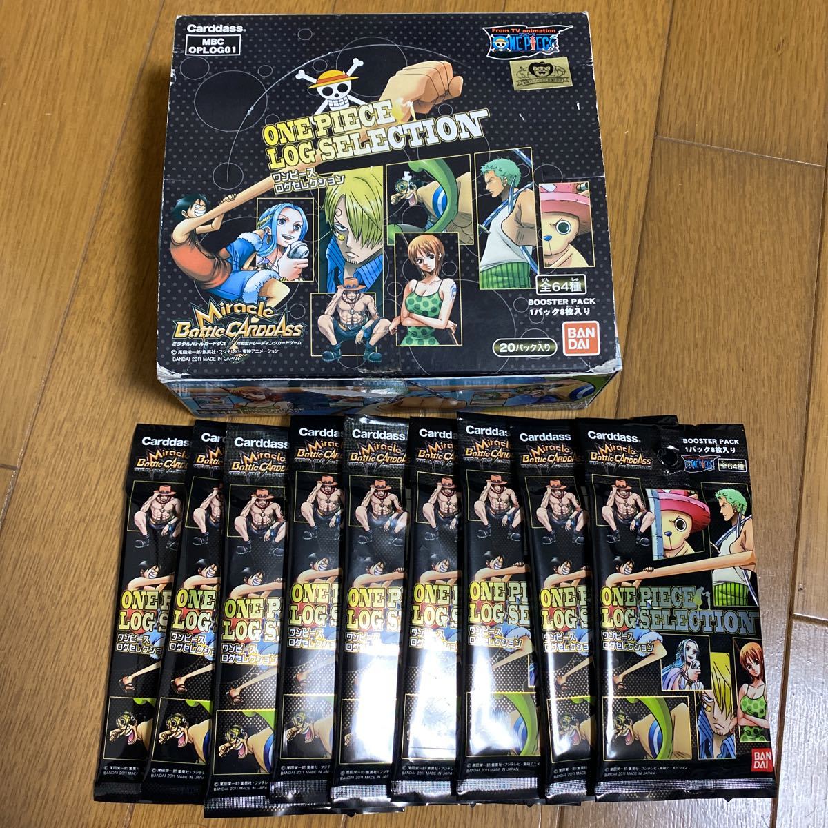 ワンピース ミラクルバトルカードダス ONE PIECE LOG SELECTION 