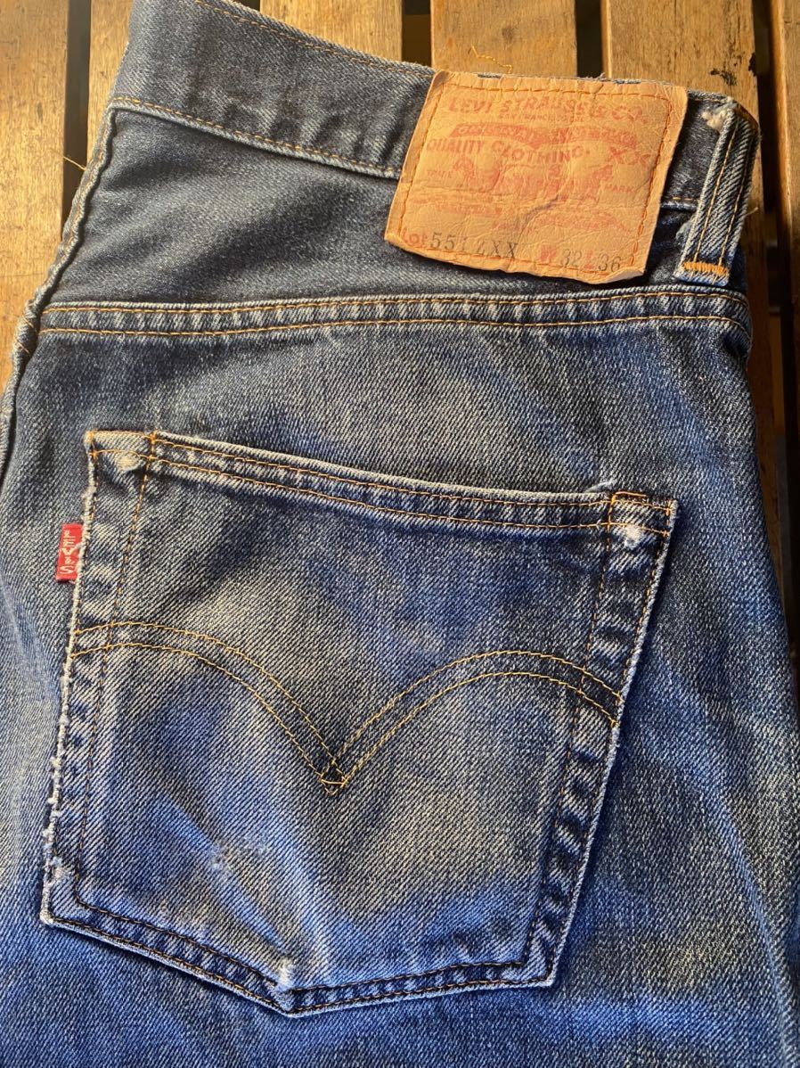 赤耳 バレンシア BIGE Levi''s ヴィンテージ リーバイス551zxx