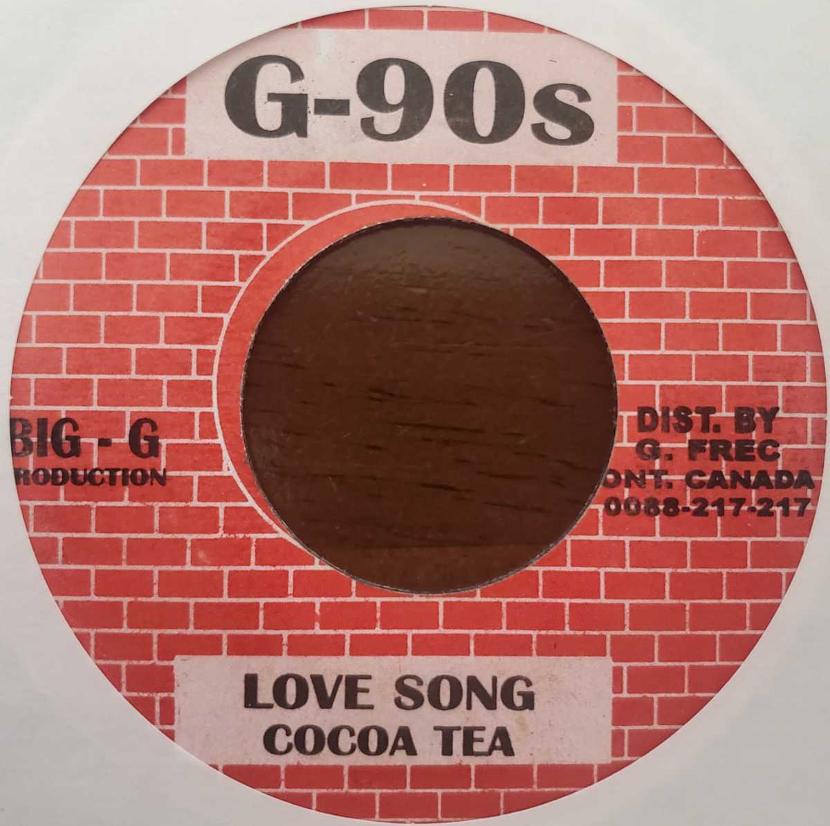 名曲 Cocoa Tea/Love Song Like A Love Song ラヴァーズ レゲエ A Love