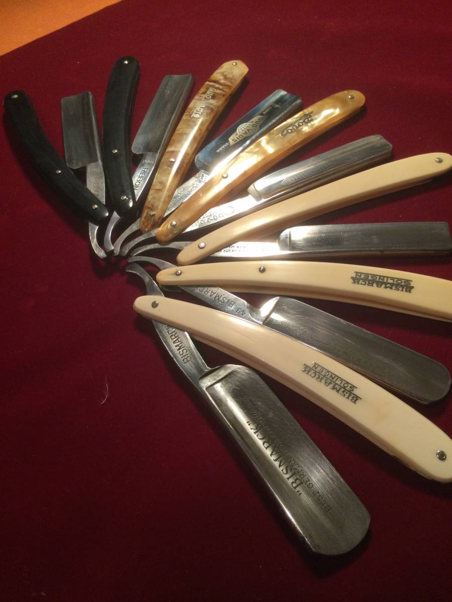 ビンテージ 西洋剃刀 まとめて7本◇すべてSOLINGEN ヘンケルス KROPP F