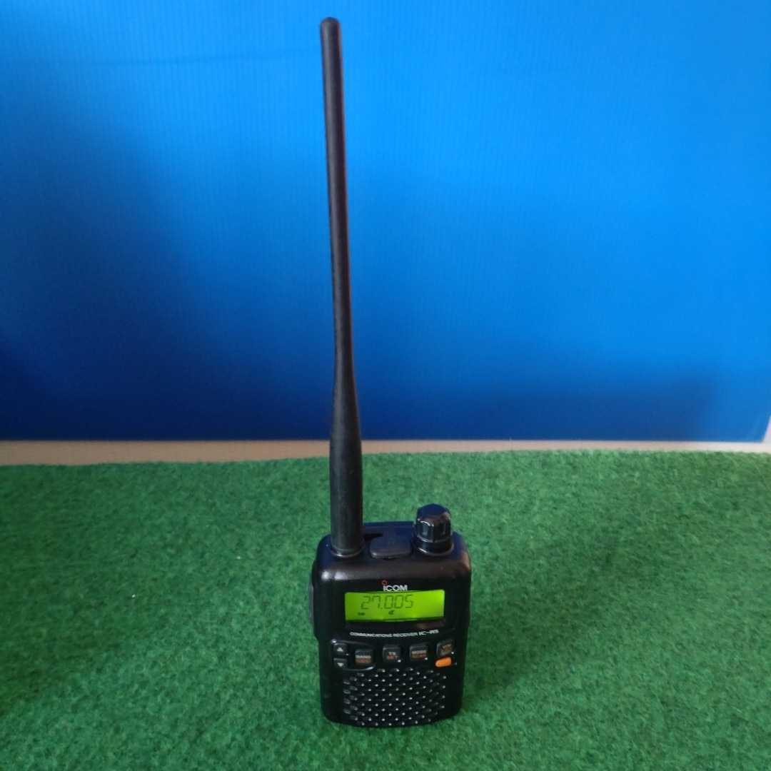 ICOM IC -R5！動作確認済み！ 外部アンテナ取り付け可能！アマチュア 