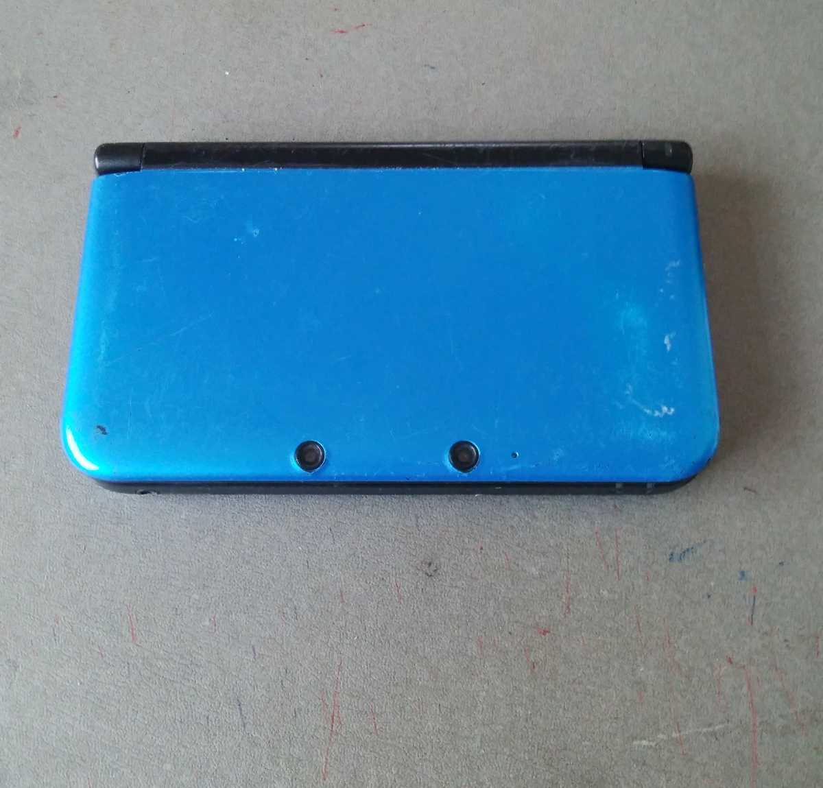 本体 Nintendo LL 任天堂⁄ニンテンドー3DSLL ラージャンゴールド⁄SPR | ニンテンドー3DSLL 公式通販 3DS ブルー×ブラック 送料無料 3dsll ブルー アダプタ SDカード等付 やや傷や汚れあり1円