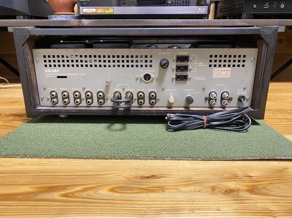 LUXMAN ラックスマン SQ-38F プリメインアンプ 真空管 アンプ フル