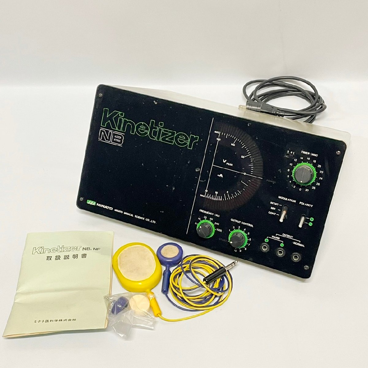 ミナト医科学株式会社 カイネタイザー NB 低周波治療器 通電OK /T11 