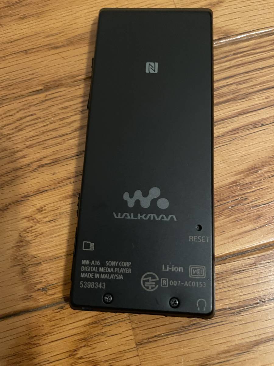 SONY NW-A16 SONY NW-A16 32GB デジタルオーディオプレーヤー