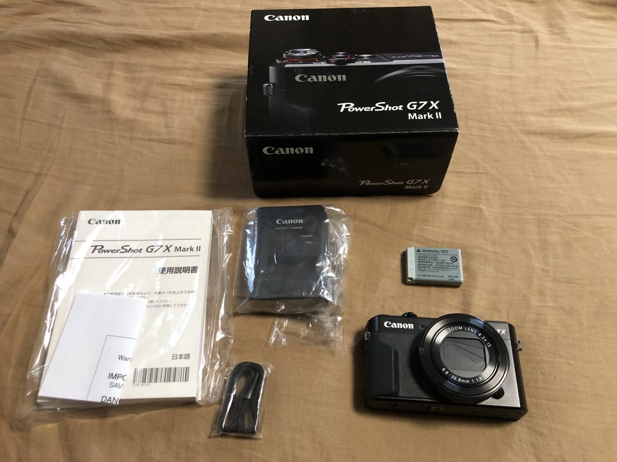 中古】CANON PowerShot G7X Mark2【送料無料】 Mark Canon II camera