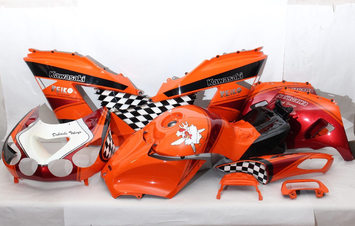 適合車種ZZR1400 2006-2011用 HYESUNG バイク外装 06-11 ZZR1400 ZX14 