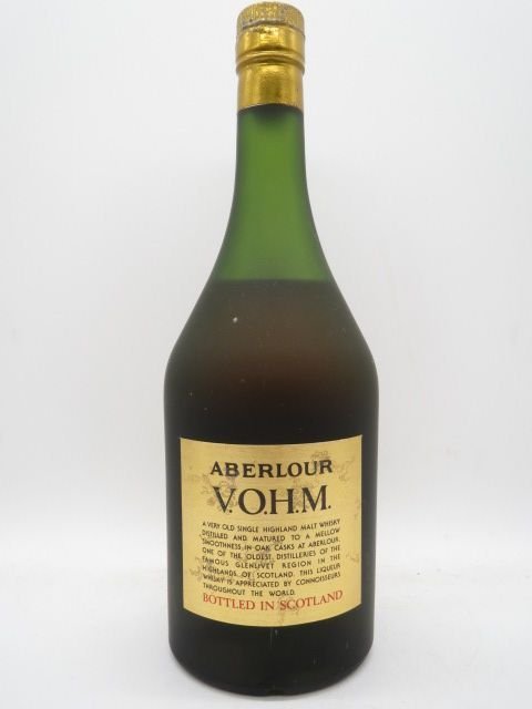 ご*ま様 アベラワー 12年 VOHM 古酒　未開封 未開栓 洋酒 アベラワー 12年 VOHM ABERLOUR 750ml 43% スコッチ