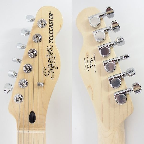 ☆【美品】Squier by Fender/スクワイヤーAffinity Telecaster Deluxe 