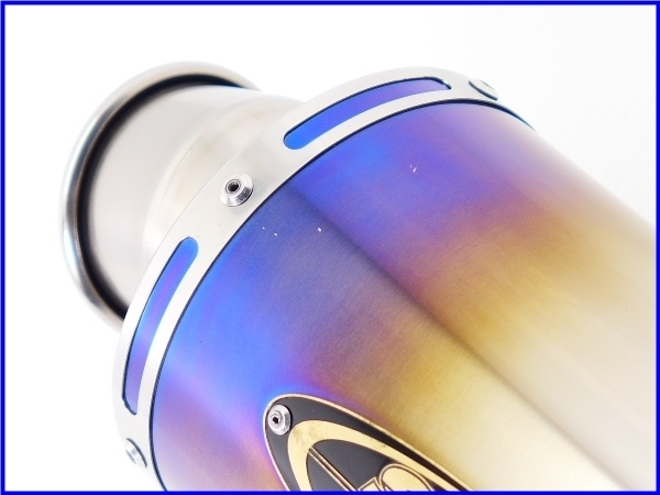 M2】良品♪STRIKER チタンサイレンサー♪60.5mm♪CB1300SF/XJR/ZRX1100