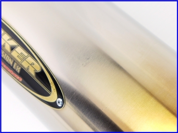 M2】良品♪STRIKER チタンサイレンサー♪60.5mm♪CB1300SF/XJR/ZRX1100