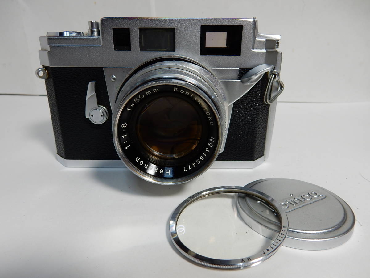 コニカ Konica ⅢA Hexanon Konishiroku 50mm F1.8 レンズ f=50mm IIIA
