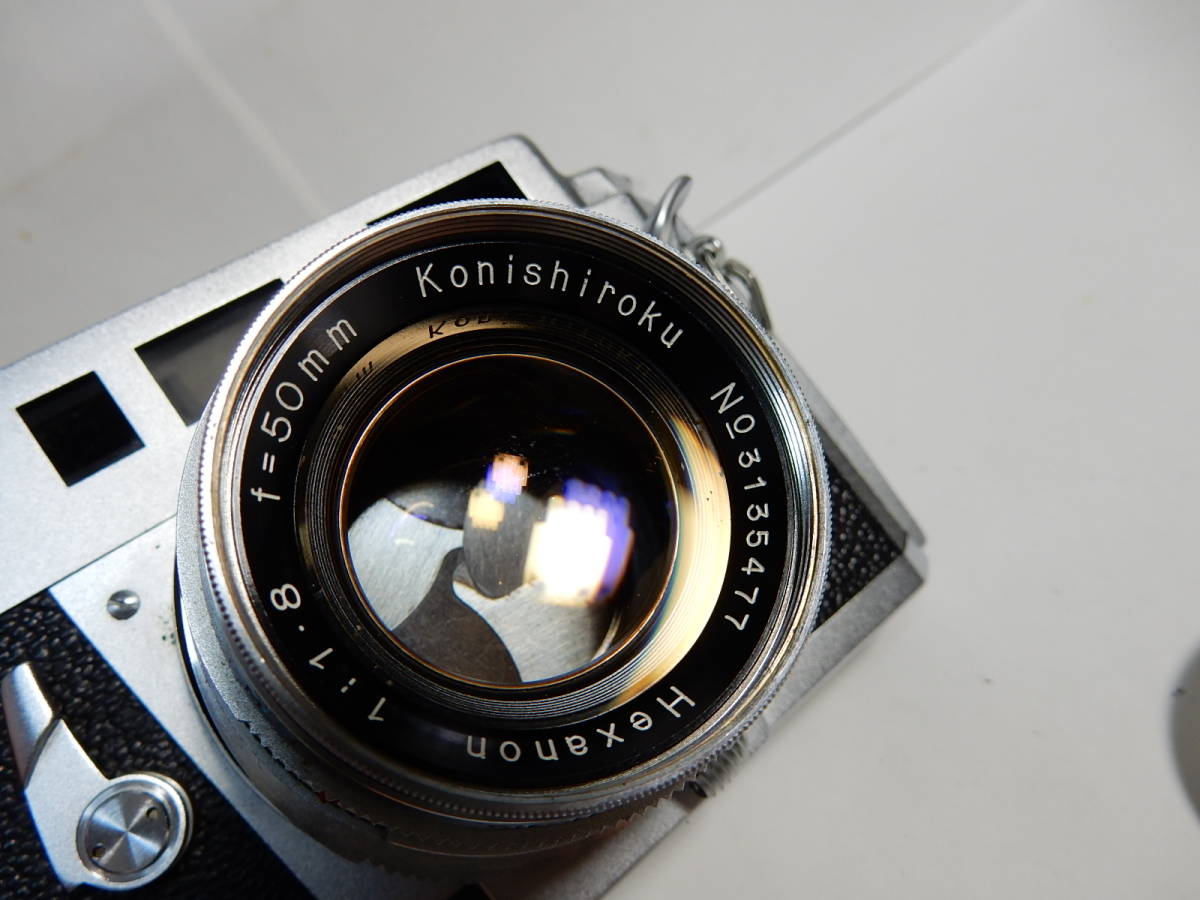 コニカ Konica ⅢA Hexanon Konishiroku 50mm F1.8 レンズ f=50mm IIIA