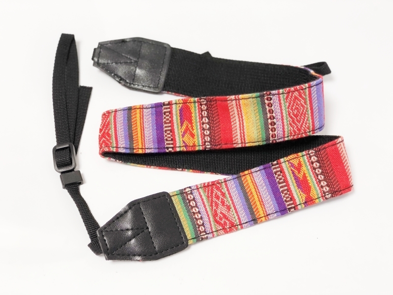 【送料無料】ネックストラップ 赤系 ショルダーストラップ 一眼レフ ミラーレス_1