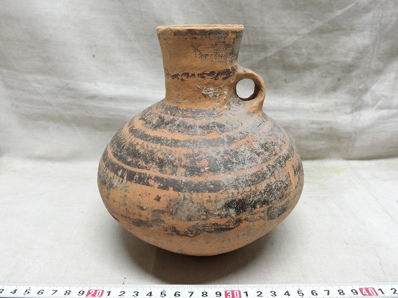 時代物 新羅 高杯 古陶磁 須恵器 緑屋ft□ 土器 箱付 高麗 朝鮮美術 i9