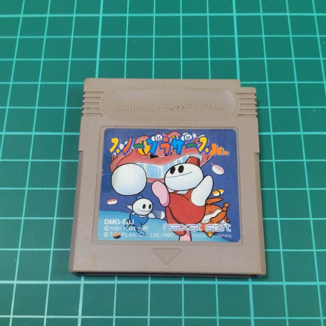 スノーブラザースJr. ゲームボーイ 動作品 動作確認済 GB ゲームボーイ