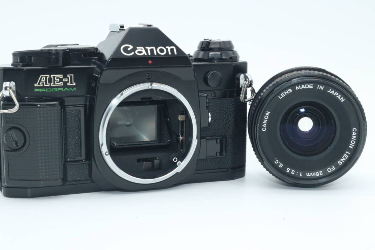 CANON キヤノン AE-1 Program ブラック フィルムカメラ 【公式通販】