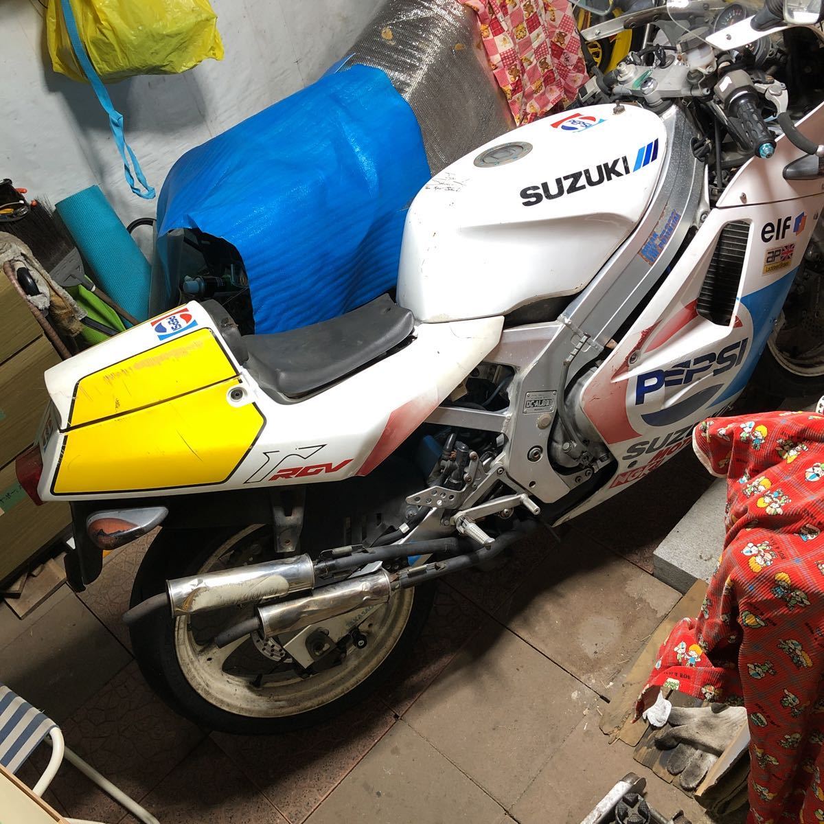 RGV250Γ VJ21A 限定 ペプシ 88年 FJ 実働 レストアベース Vガンマ 