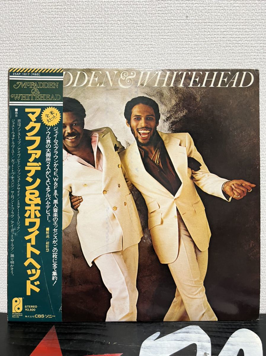 【得価，HOT】 盤面 盤 帯付きLP mcfadden & whitehead マクファデン ホワイトヘッド soul funk aor ccm raregroove JAZZ FUSION レコード obi(R&B、ソウル)｜売買されたオークション情報、yahooの商品情報をアーカイブ公開 Ru0026B、ソウル