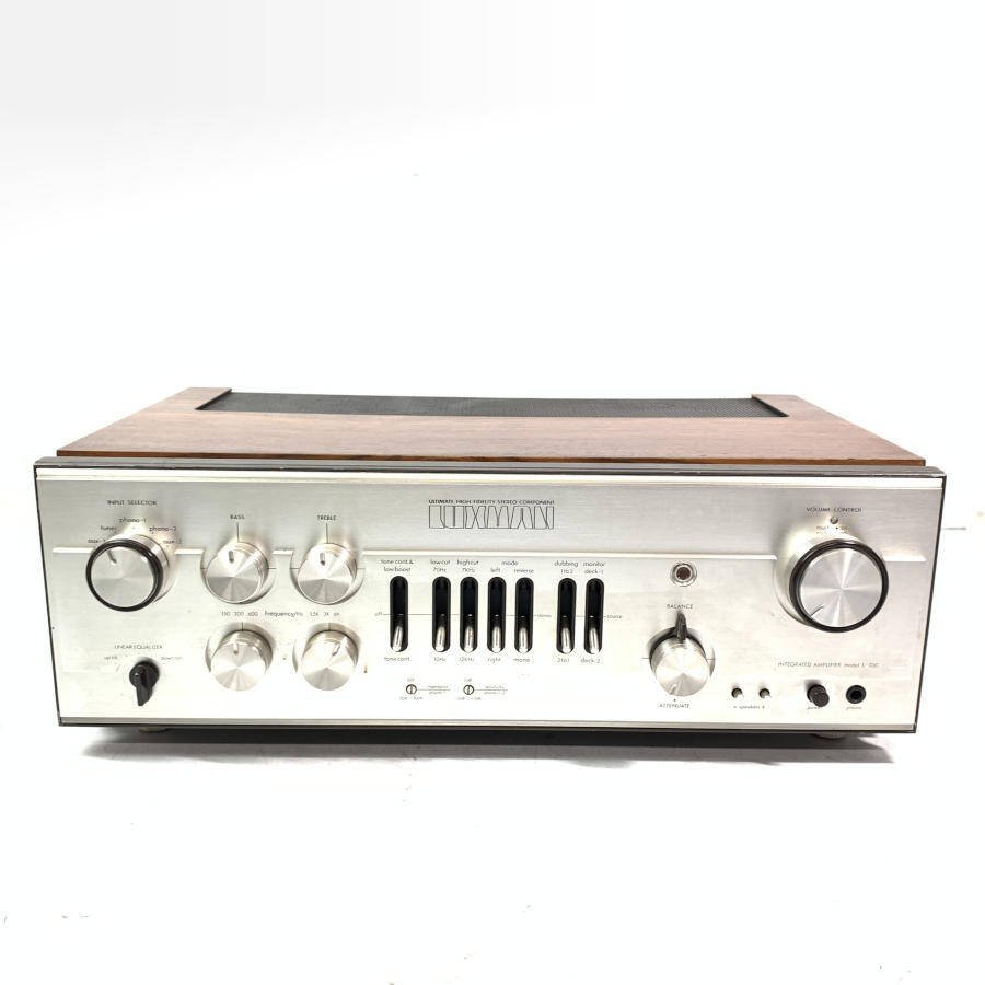 LUXMAN ラックスマン 、プリメインアンプ 通電OK L-100 LUXMAN プリメインアンプ 最安値，新品 J 通電確認 LUXMAN L-100
