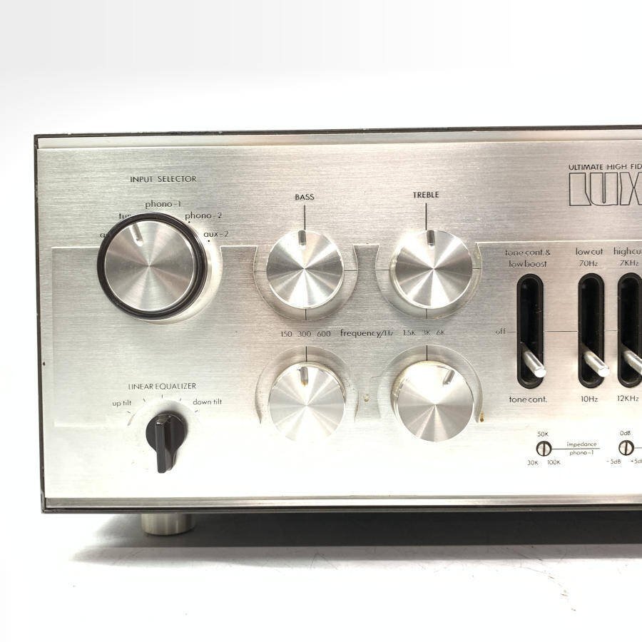 L-100 LUXMAN プリメインアンプ 最安値，新品 J 通電確認 LUXMAN L-100