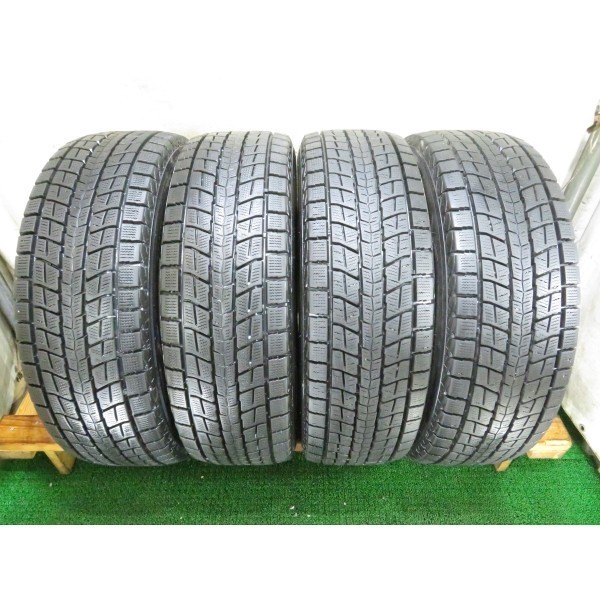 !!2018～2020年製8～9分山 ダンロッ WINTERMAXX SJ8 225/60R18 100Q 4本/札幌市手渡可/中古スタッドレスタイヤ(冬)エクストレイル P_Q_136