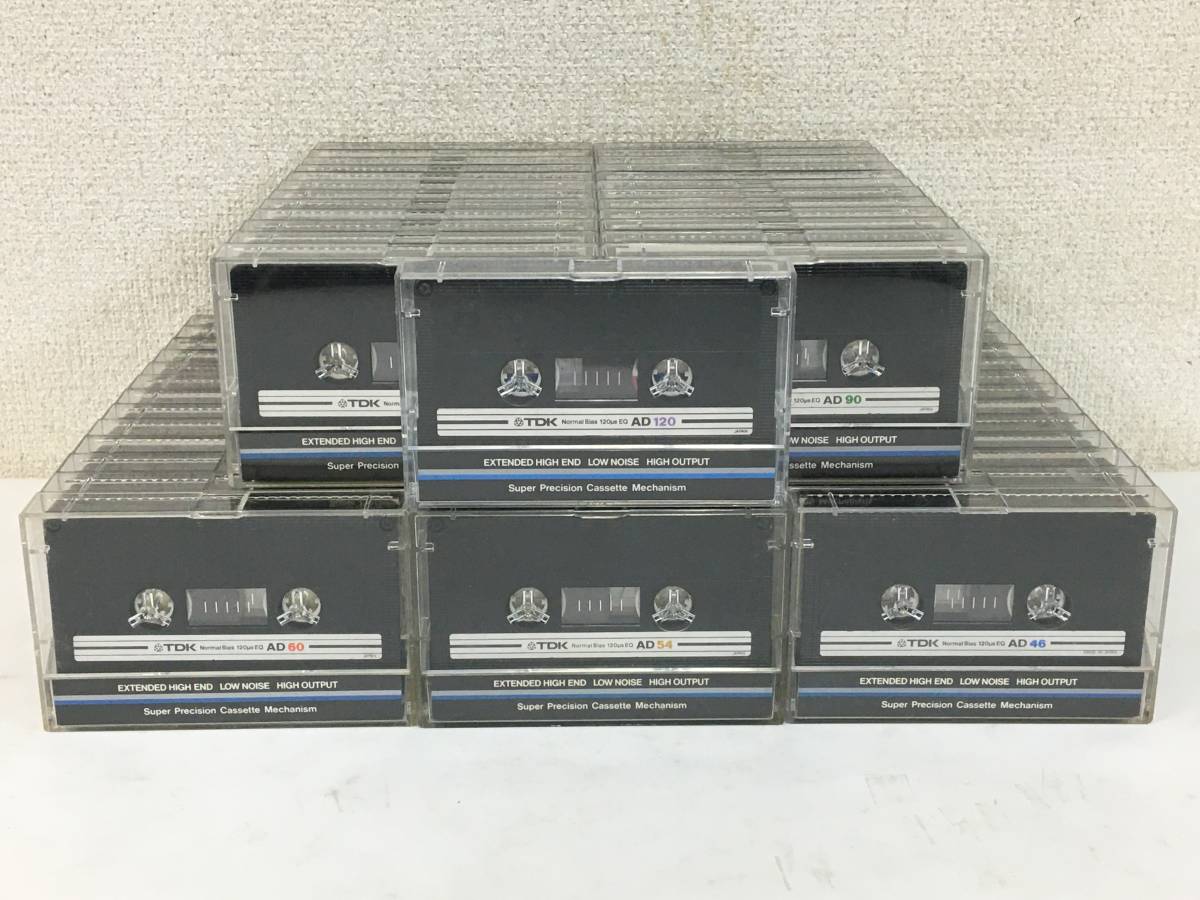 M610 TDK カセットテープ ACOUSTIC DYNAMIC AD90 他 64本セット TDK